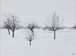 Winterse Boomgaard - Wintery Orchard